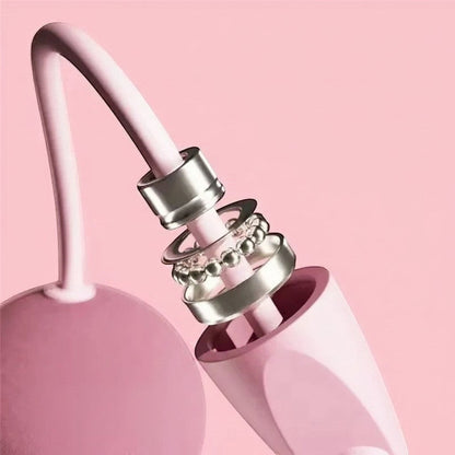 TBF Home fitness pink weighted jump rope with high-quality steel bearings for smooth, 360-degree rotation.